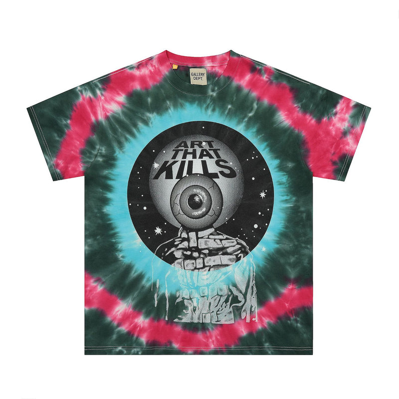 Gallery Dept T Shirts Los Angeles BF Trendy Tie-Dye Gallery Dept Tee