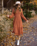 Women Dress Elegant Retro Dress