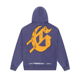 Godspeed Hoodie Autumn GOD Skull Letter Print Zip Hooded Sweater