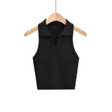 Women Vest Knitted Vest Emotional Slim Fit