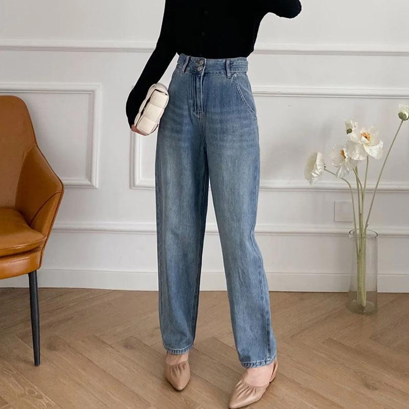 Women Jeans Loose Slimming Distressed