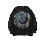 Women Sweater Retro Lazy Style Loose Sweater