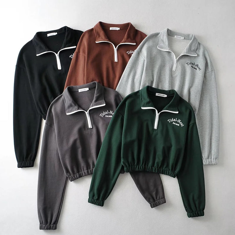 Women Hoodie Fitness Sweater Hot Girl Loose