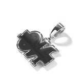 Jewelry Hip Hop Necklace Microencrusted Zircon Fashion Twist Chain Spectrum Word Up St. Valentine's