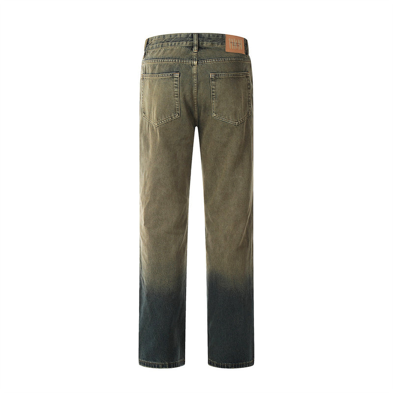 Men Jeans Old Casual Loose