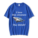 I Love This Creature The Shart Shark Funny Meme T Shirts Men