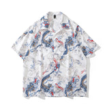 Short Sleeve Shirt Loose and Lazy Style Shirt
