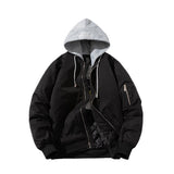 Mens Vintage Jackets Pilot Jacket Padded Jacket Winter Baseball Uniform