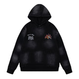Amiri Hoodie AMI vintage print hooded sweater for men and women