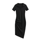 Women Dresses Summer Slim Fit Slimming Dress