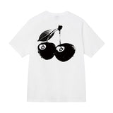 UNDEFEATED T Shirts Tide Brand Tribecoo Tide Baika Men's and Women's Couples Loose Short Sleeve T-Shirt Cotton 2024 Printed Top Half Sleeve