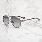 CHH Chrome Hearts Glasses Collector's Edition Pure Titanium Engraved Myopia Glasses Frame Sunglasses
