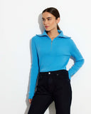 Women Work Business Casual Sweats Turtleneck Knitting Slim-Fitting Sweater