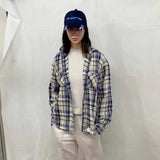 MIJKO Mens Jacket Plaid Unisex Jacket