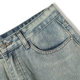Men Jeans Casual Loose Retro