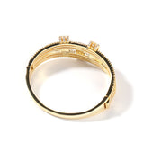 Bracelet Double Bracelet Metal Wind Diamond Tide Cool St. Valentine's