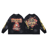 Hellstar long-sleeve T-shirt autumn, loose long-sleeve T-shirt
