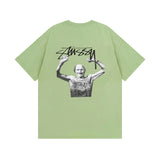 Stussy T Shirts Casual Loose Couple T Shirts
