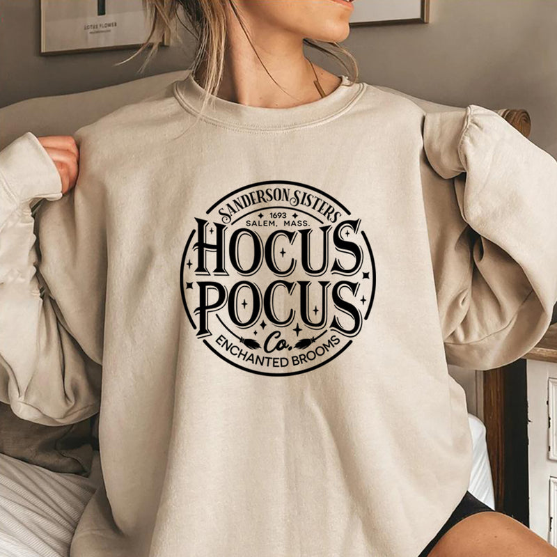 Halloween Sanderson Sisters Sweatshirt Just A Bunch of Hocus