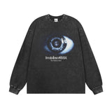 Vintage T-shirts God's Eye Print Short Sleeve T-Shirt Vintage