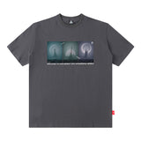Men T-Shirt Punk Print Idle Style