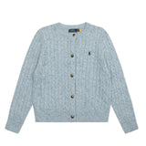 Ralph Lauren Knitted sweaters RL pips yarn knitted twist sweater cardigan