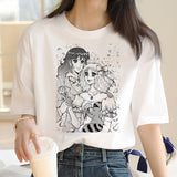 Candy Candy Anime t-shirts women manga Y2K Japanese t shirt