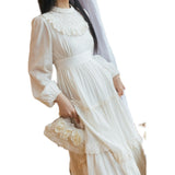 Betty Draper Valentine's Day Dress Spring Vintage Dress Long Sleeve Dress