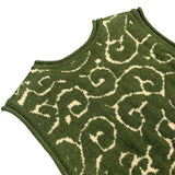 Kapital T Shirt Pingtian Hehong Vintage Sweater Outer Knitted Vest Tang Pattern Sleeveless