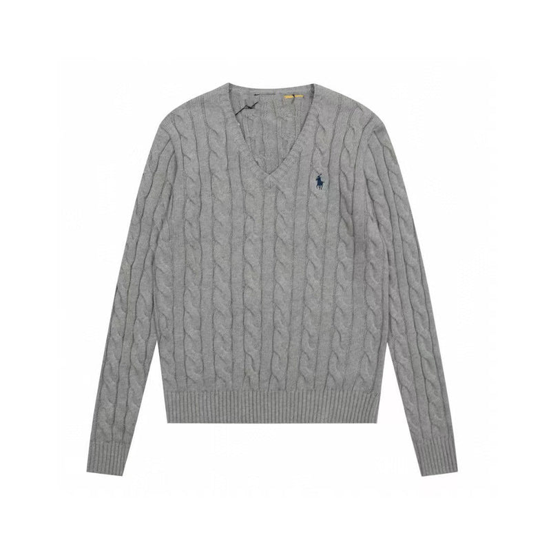 Ralph Lauren Knitted sweaters RL sweaters knitted sweaters top twist needles