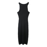 Women Dresses Knitted Sleeveless Vest Dress Sexy