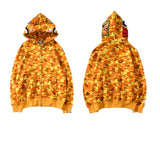Bathing Ape Hoodie PlayerUnknown's Battlegrounds Orange Camo Jacket