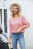 Women Pullover Sweater Diamond Sexy Pullover Sweater
