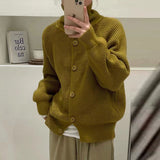 Women Knitted Cardigan Loose Casual Cute Style