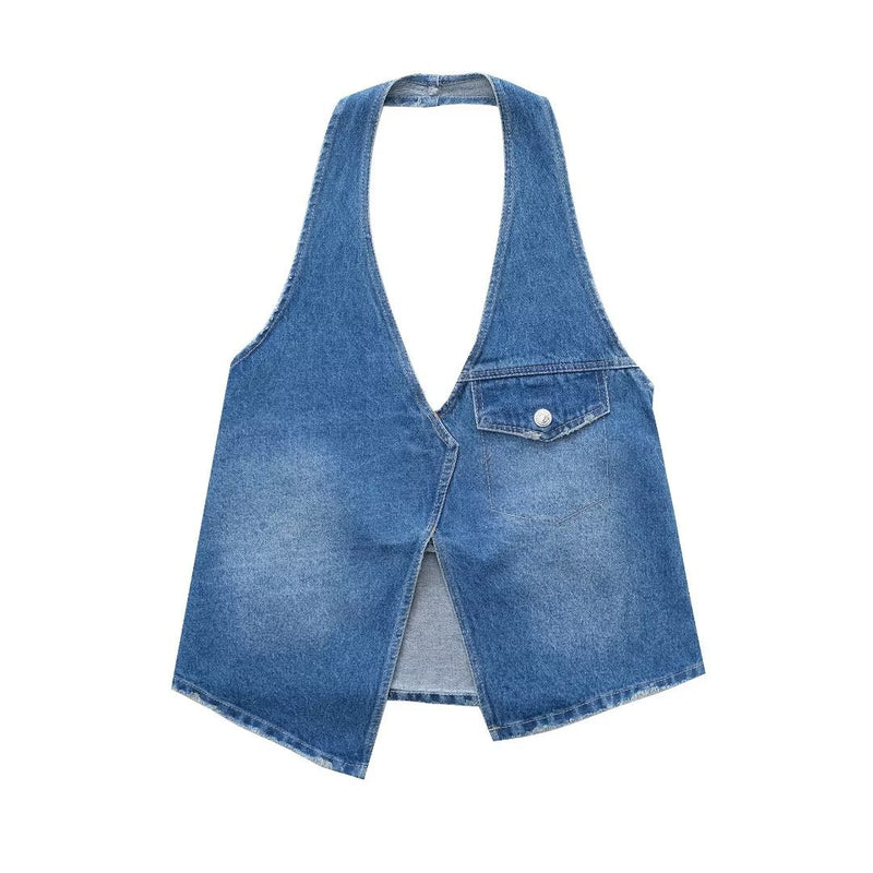 Women Vest Fashion Slim Fit Vest