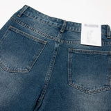 Men Jeans Loose Burrs All-Match