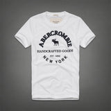 New Women's Short Sleeved T-shirt with Letters on The Deer S