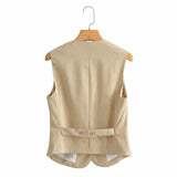 Women Vest Women Sleeveless Vest Spring and Autumn