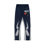 Gallery Dept Sweatpants T Hand-painted splashed ink letter splicing casual trousers