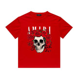 Amiri T Shirt Printed Casual Hip Hop round Neck Short Sleeve T-shirt