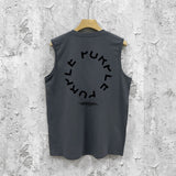 Purple Brand Tank T Shirts Sleeveless T-shirt Vest