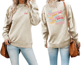 Autumn and winter new long-sleeved hoodie let them misunders