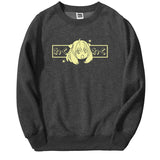 Kawaii Anya Spy X Family Anime Mens Sweatshirt Hoodies Carto