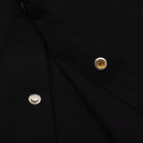 Men Long Sleeved T Shirt Embroidered Letter Long Sleeve Shirt Men's Loose Lapels Shirt