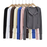 Women Hoodie Hot Girl Slim Fit Slimming