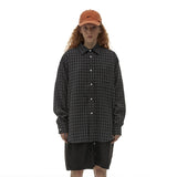 Unisex Shirt Cityboy Plaid Shirt Loose Casual