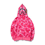 Ape Hoodie Classic Camo Shark Autumn