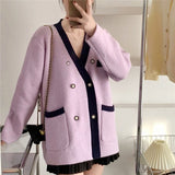 Women Pullover Sweater Loose Temperament Sweater