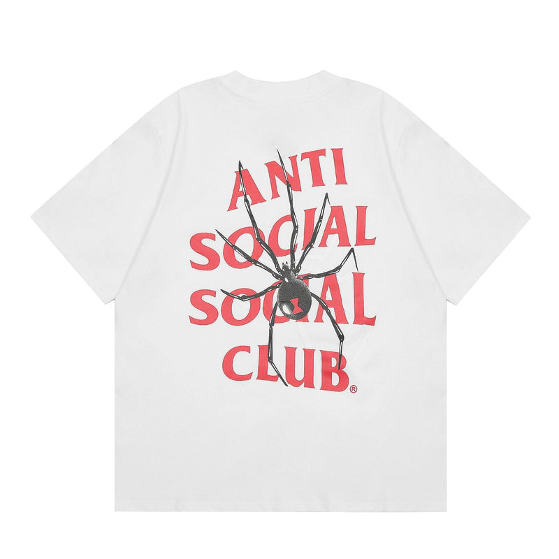 ANTI SOCIAL CLUB T-Shirt Casual Short Sleeve T-Shirt