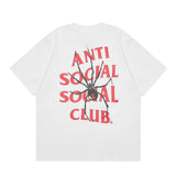 ANTI SOCIAL CLUB T-Shirt Casual Short Sleeve T-Shirt